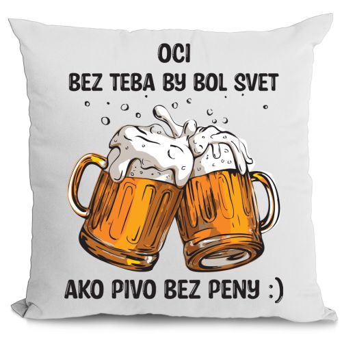 Vankúš - Pivo bez peny