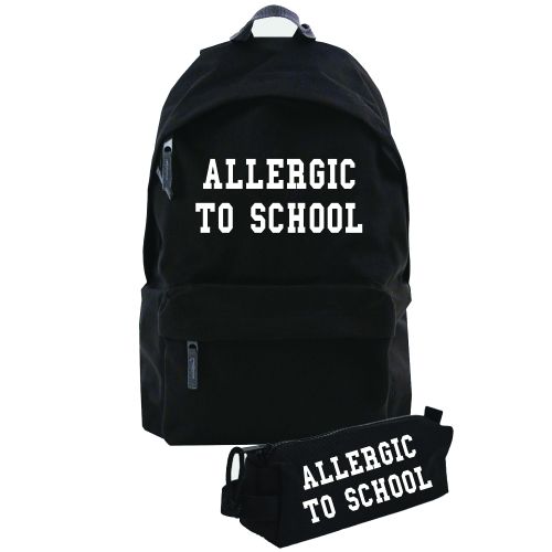 Set Batoh + Peračník  Allergic to school